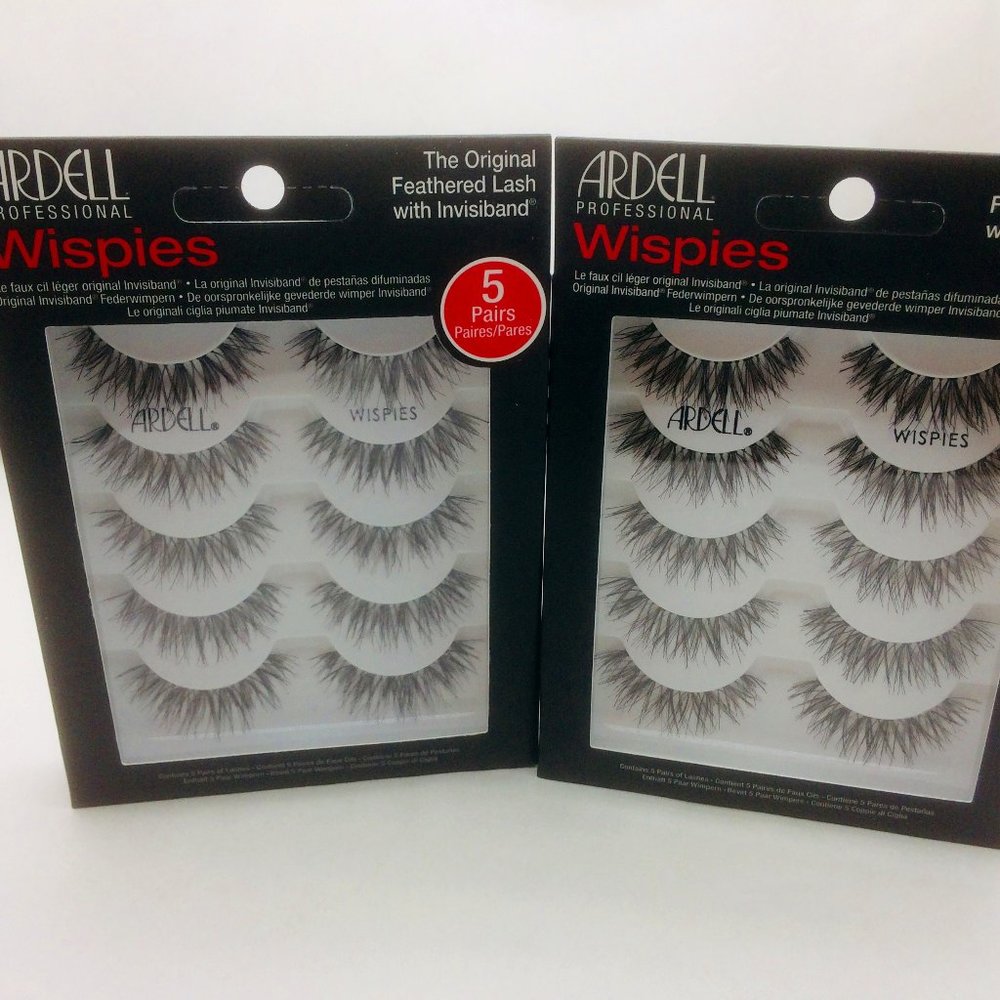 Two 5-Packs,  10 total sets, Ardell Wispies